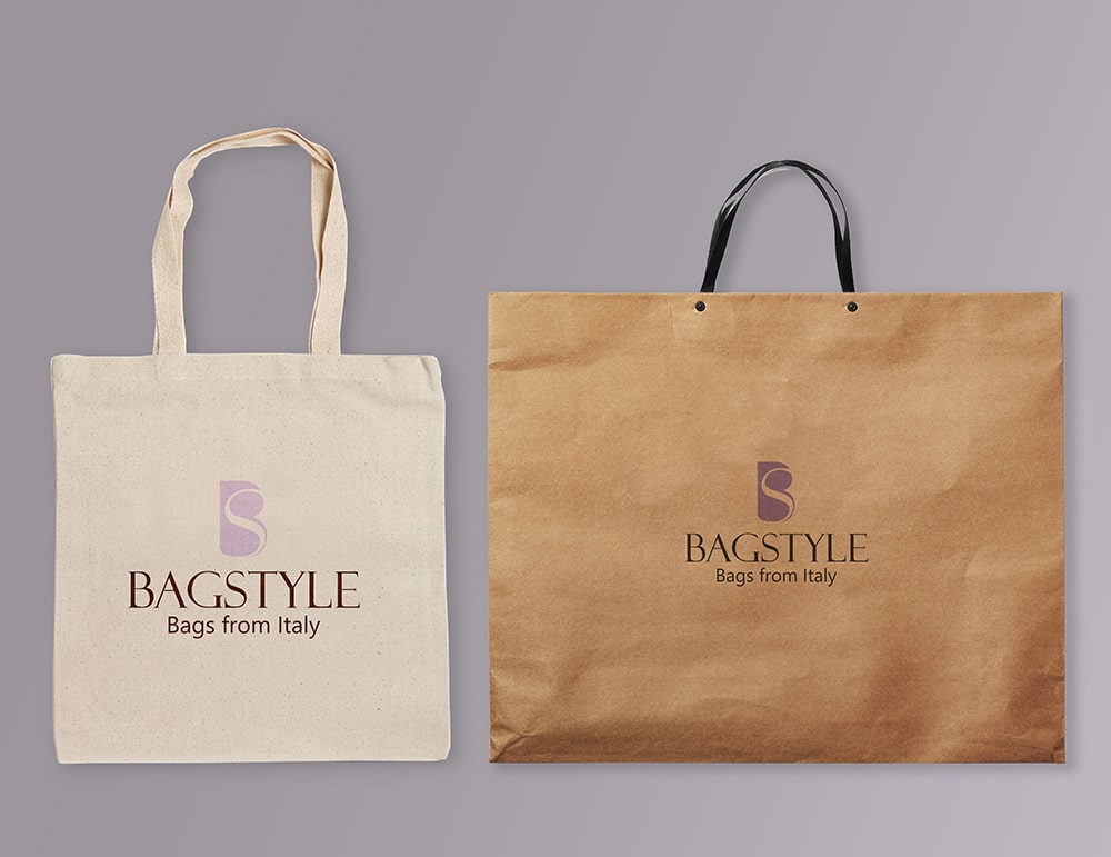 Логотип для магазина сумок "Bagstyle"
