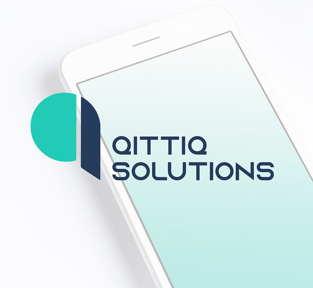 Логотип для IT-компании, Резидента Парка Высоких Технологий "Qittiq Solutions"