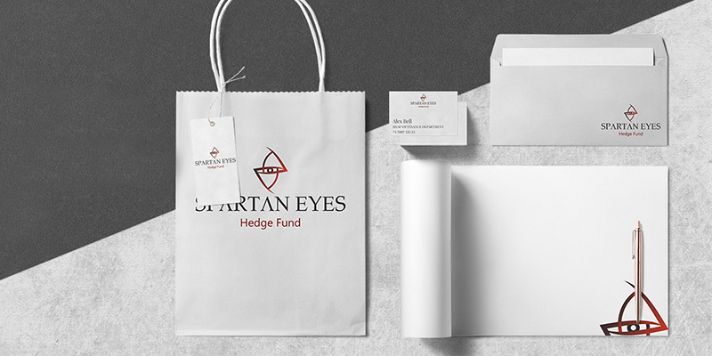 Логотип для хедж-фонда "Spartan Eyes"
