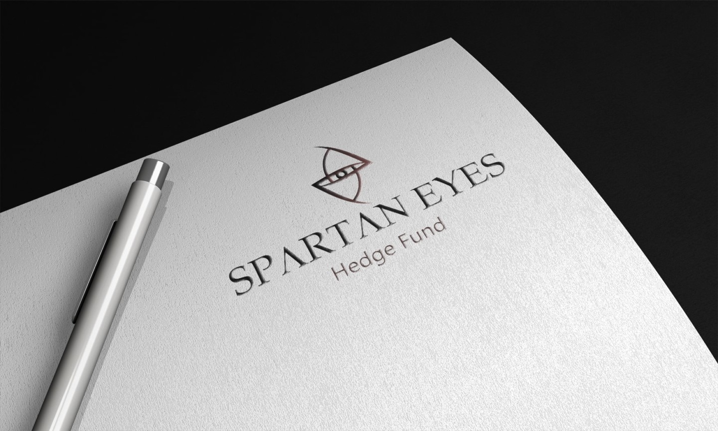 Логотип для хедж-фонда "Spartan Eyes"